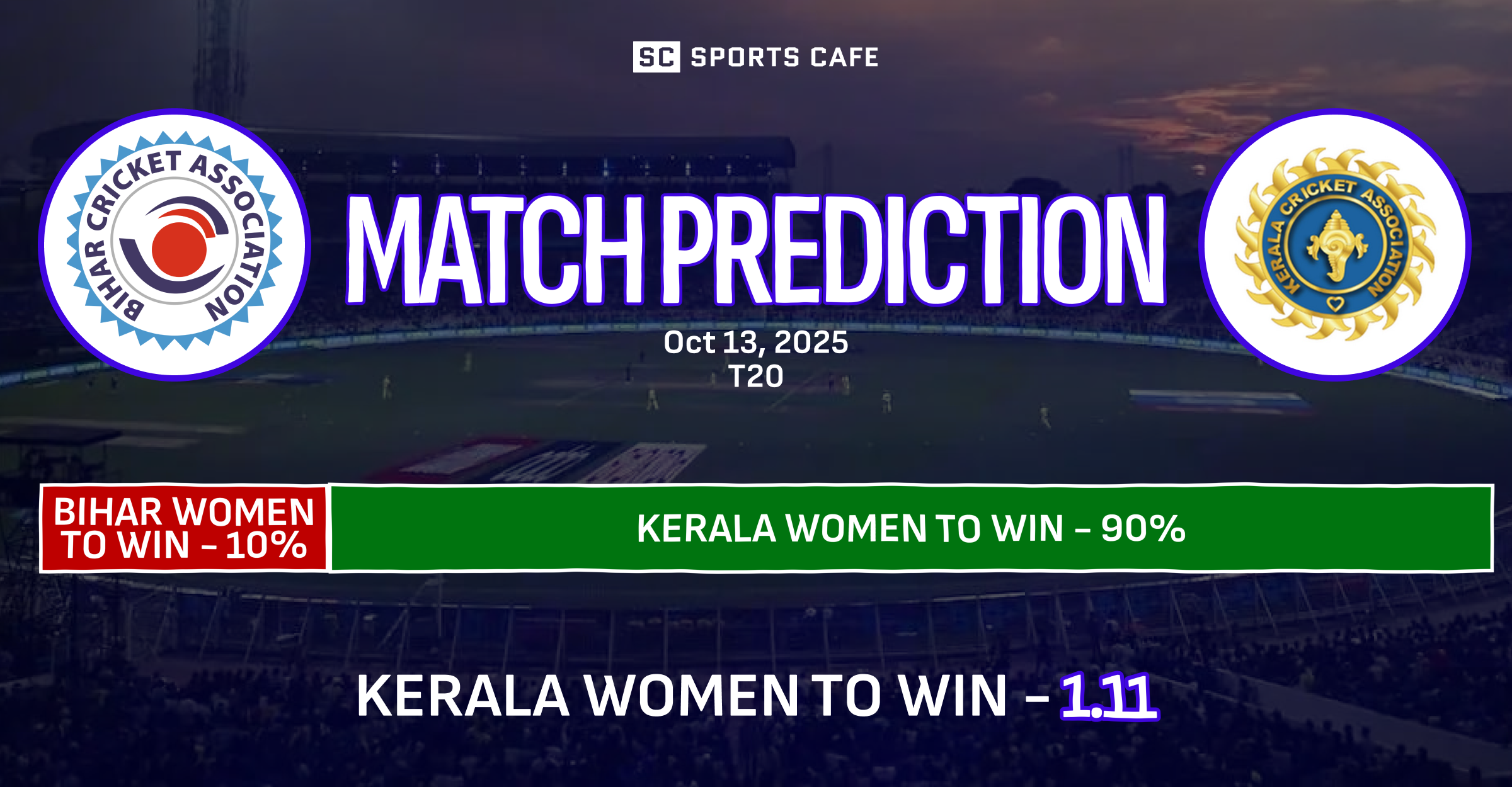 Bihar Women vs Kerala Women